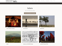 Derek Dames Safaris - Wordpress Site